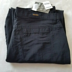 WOOLRICH BLACK NYLON‎ ATHLETIC PANTS 18 NWT